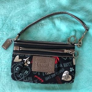 Coach Poppy Wristlet